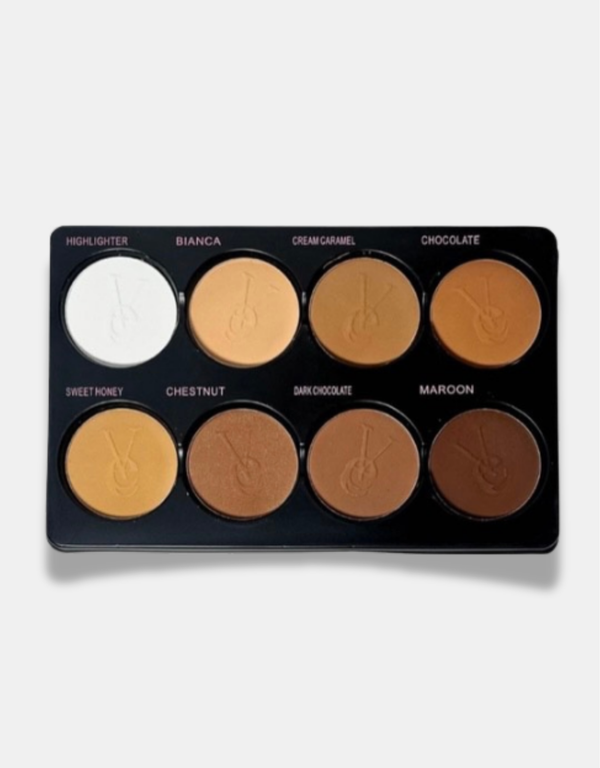 Vee Beauty 8in1 Powder Palette